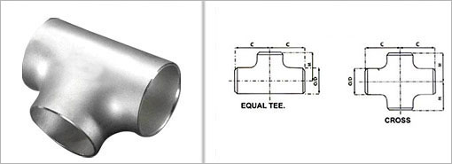 stainless-steel-equal-tee-and cross-manufacturer