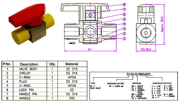 instrumentation-plug-valve